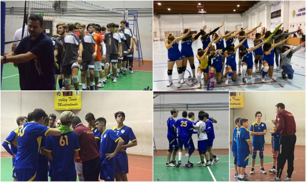 collage volley team